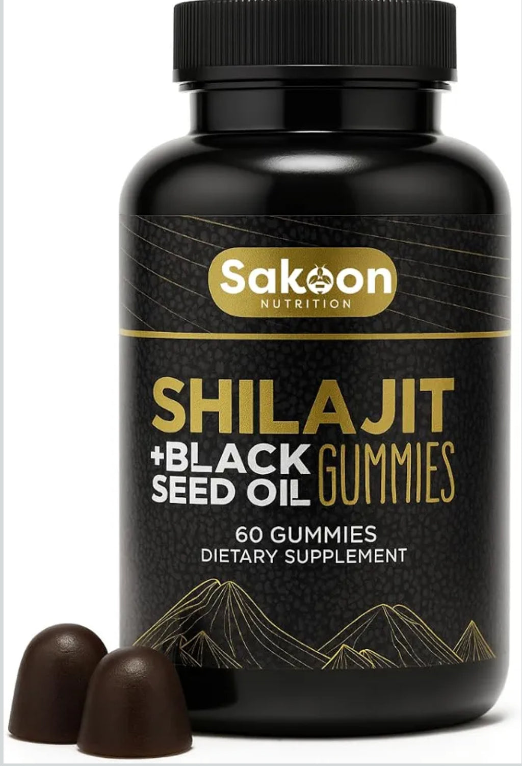 Sakoon Pure Shilajit Gummies for Men & Women