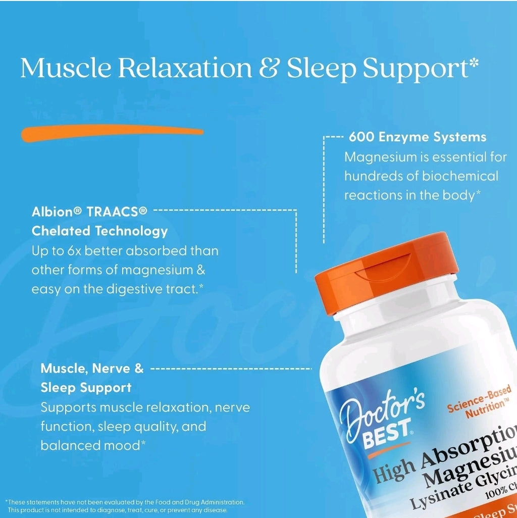 Doctors Best High absorption Magnesium