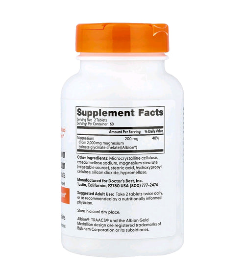 Doctors Best High absorption Magnesium