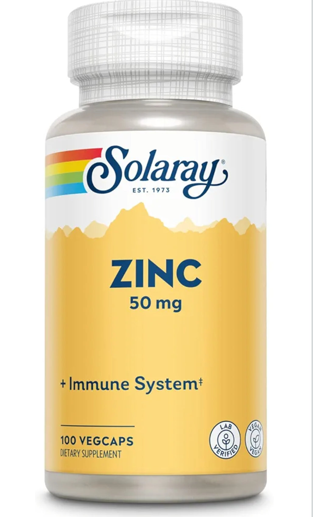 Solaray Zinc Capsules